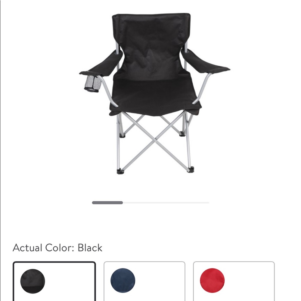 Outdoor single camping chair